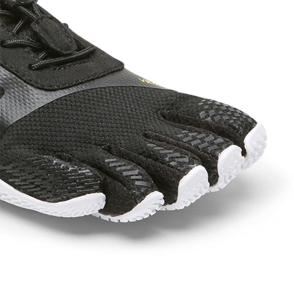 Vibram Five Fingers Womens Training Shoes - Black/White - KSO EVO - 16857-SIYG